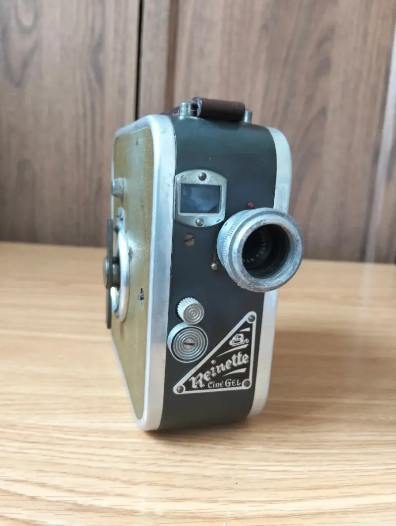 Cámara cine 8mm Reinette Cine-GEL antigua