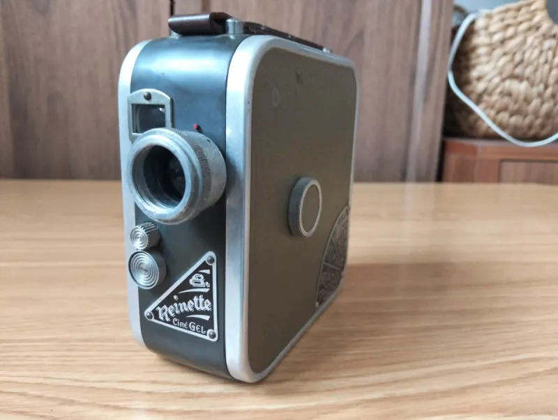 Cámara cine 8mm Reinette Cine-GEL antigua afbeelding 6