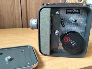 Cámara cine 8mm Reinette Cine-GEL antigua