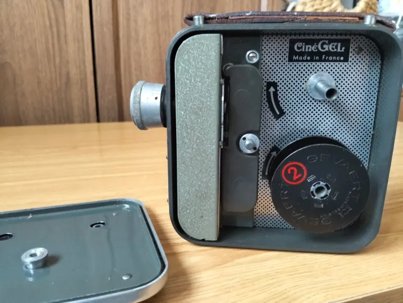 Cámara cine 8mm Reinette Cine-GEL antigua afbeelding 8
