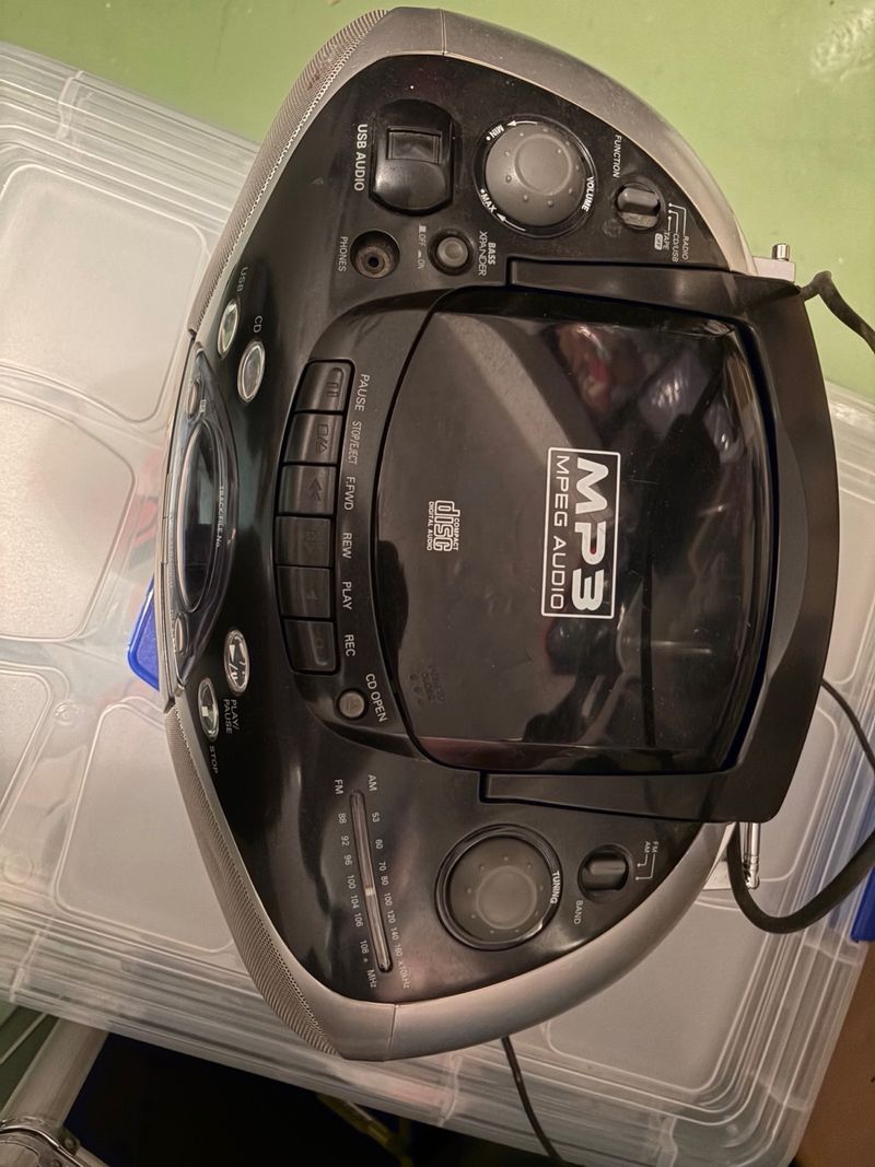 Radiocasete Sanyo USB Audio afbeelding 3