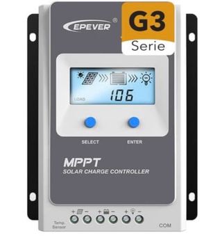 Controlador Carga Epever MPPT G3 Serie
