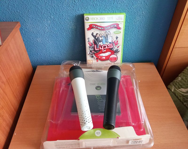 Micrófonos + Lips Number One Hits Xbox 360. afbeelding 2