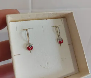 Orecchini coccinella oro giallo 750