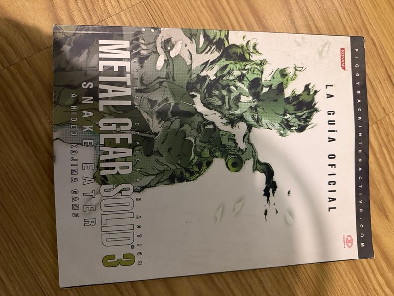 Guía Oficial Metal Gear Solid 3 Snake Eater