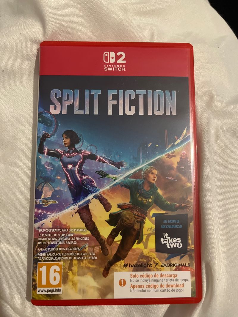 Split Fiction Nintendo Switch caja