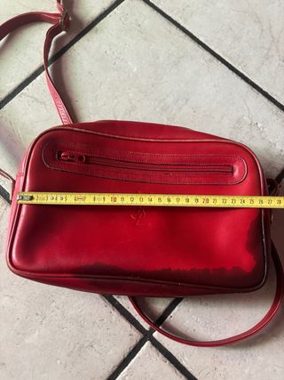 Borsa Yves Saint Laurent rossa