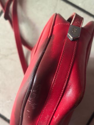 Borsa Yves Saint Laurent rossa