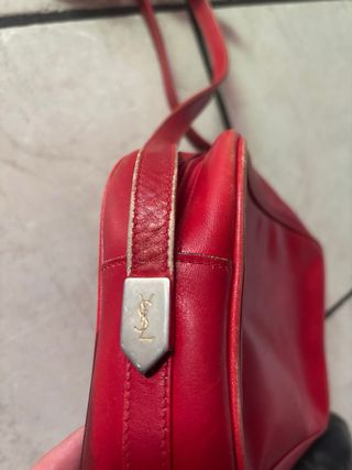 Borsa Yves Saint Laurent rossa