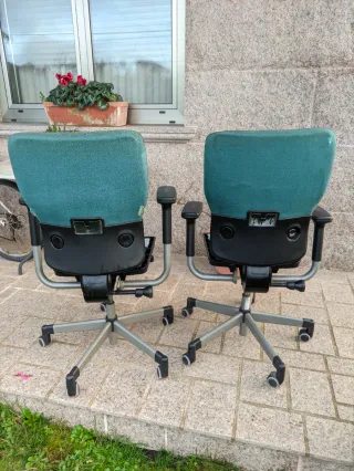 2 Sillas Steelcase Let's B para piezas