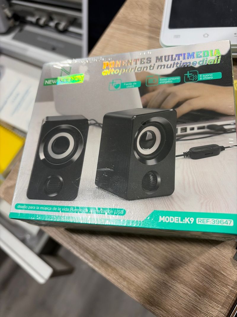 Altavoces Multimedia NEW SCIENCE K9 USB
