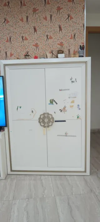 Conjunto Muebles Salón Comedor Blanco