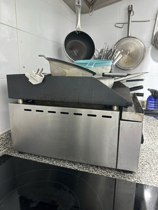 Plancha/Freidora Industrial Hostelería