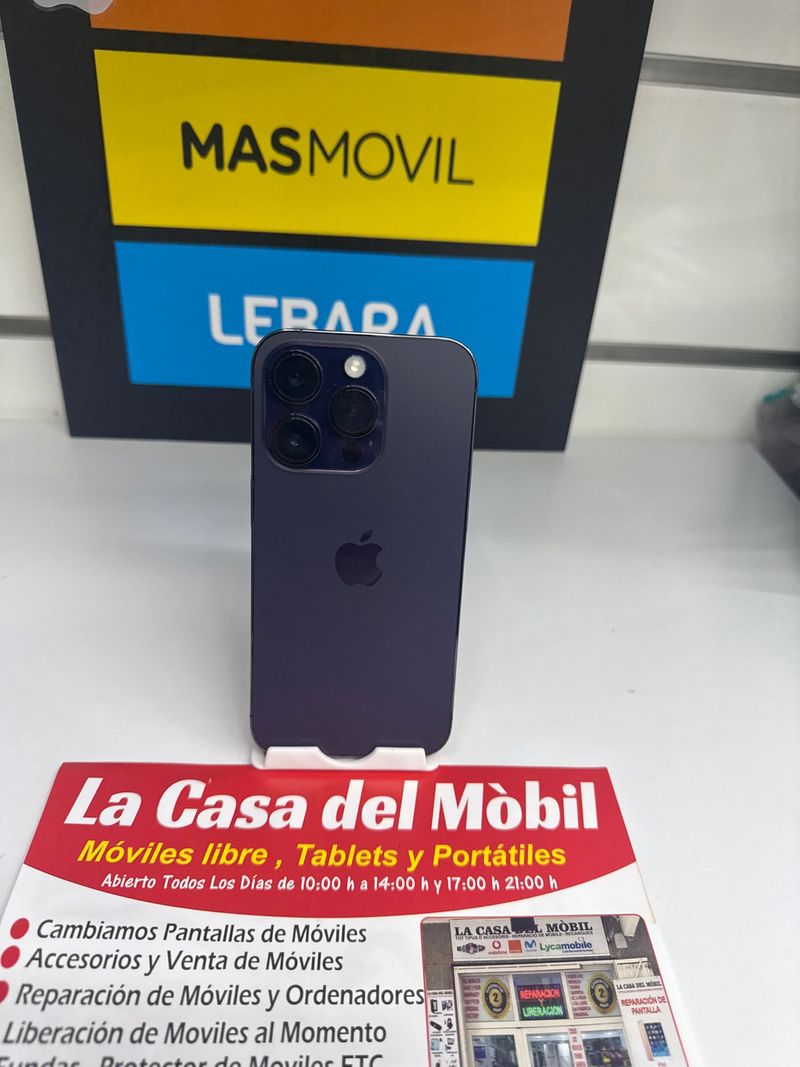 iPhone 14 Pro 256GB Morado como nuevo