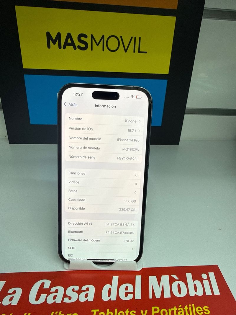 iPhone 14 Pro 256GB Morado como nuevo afbeelding 8
