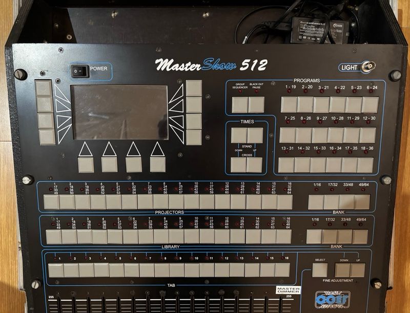 Consola de Iluminación Coef MasterShow 512 afbeelding 2