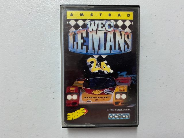 WEC Le Mans Amstrad ERBE Videojuego