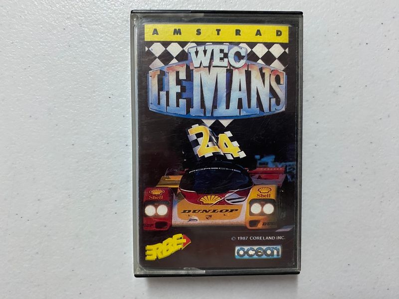 WEC Le Mans Amstrad ERBE Videojuego
