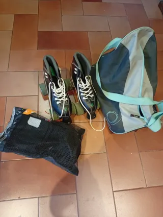 Patines Clásicos 4 Ruedas Negros. Número 37