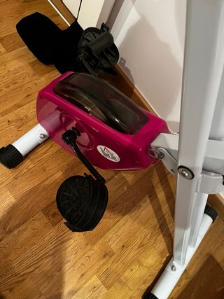 Bicicleta estática plegable con respaldo – nueva