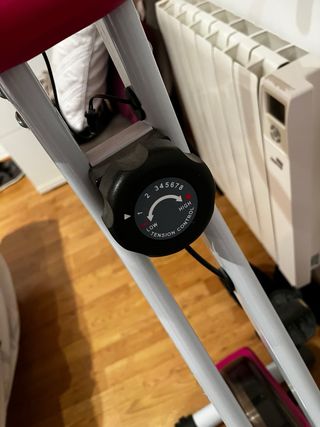 Bicicleta estática plegable con respaldo – nueva