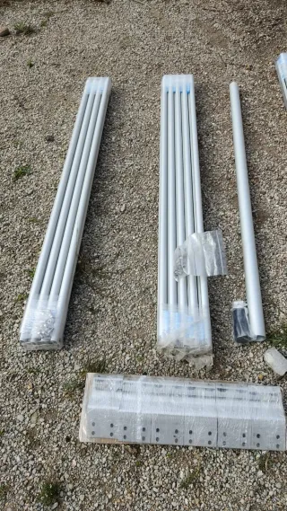 Portaequipajes aluminio 4m