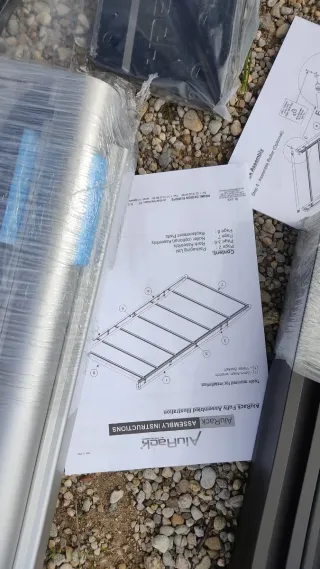 Portaequipajes aluminio 4m