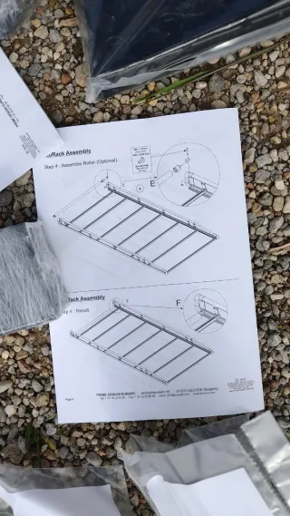 Portaequipajes aluminio 4m