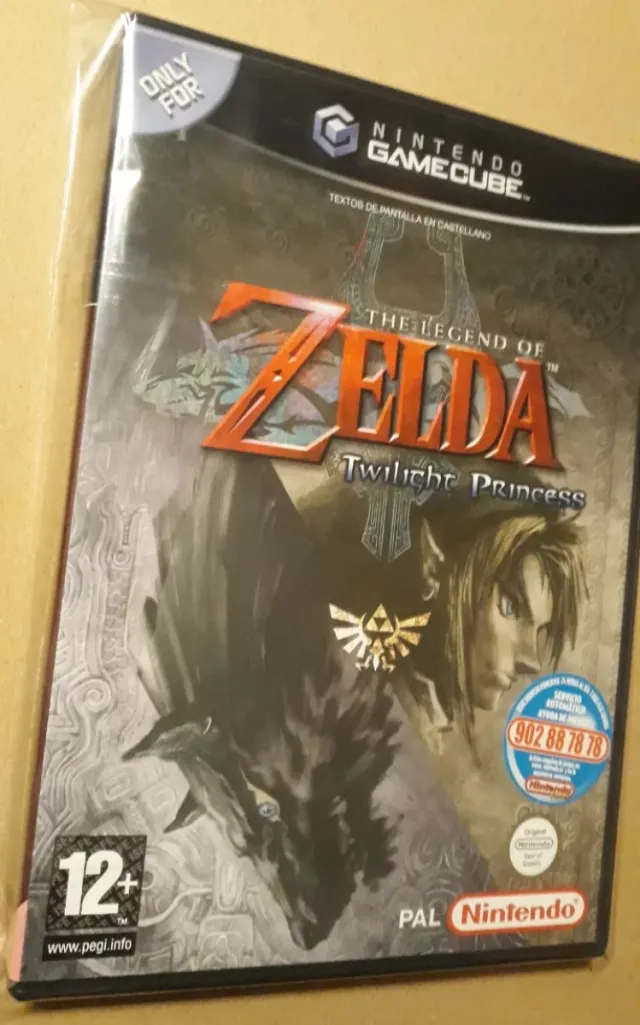 Zelda Twilight Princess GameCube PAL Español