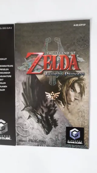 Zelda Twilight Princess GameCube PAL Español