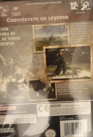 Zelda Twilight Princess GameCube PAL Español