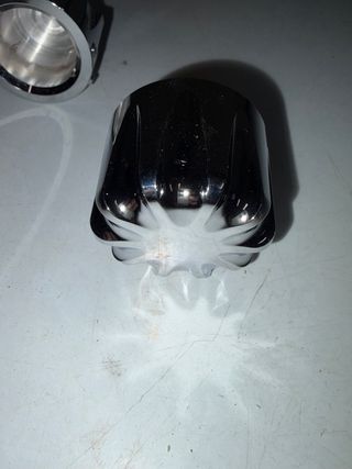 Copri bulloni ruota moto custom cromati