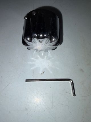 Copri bulloni ruota moto custom cromati