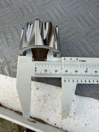 Copri bulloni ruota moto custom cromati