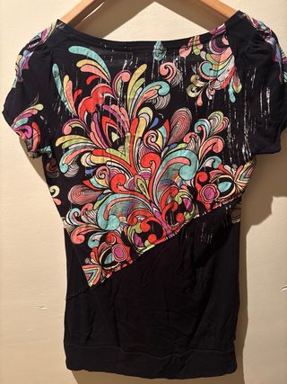 Camiseta Mosaicos Multicolor