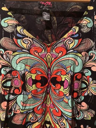 Camiseta Mosaicos Multicolor