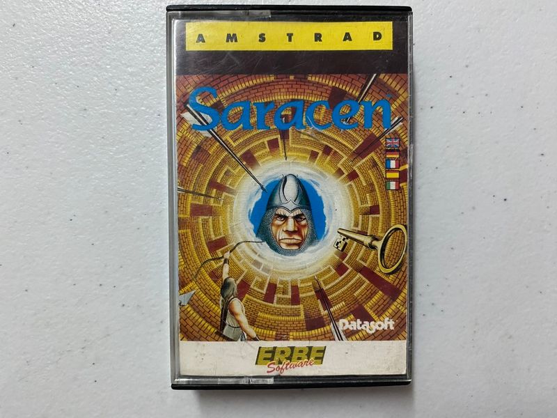 Saracen Amstrad Videojuego ERBE