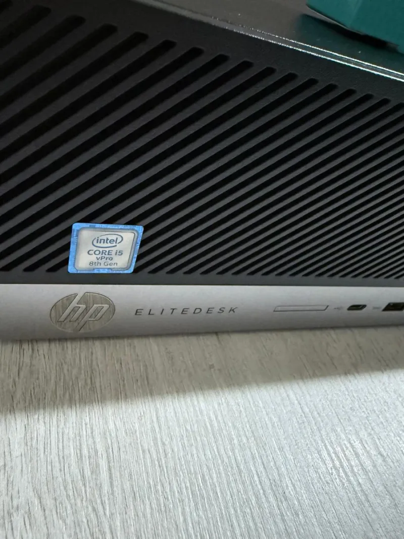 HP Elitedesk G4 Intel Core i5 8th Gen