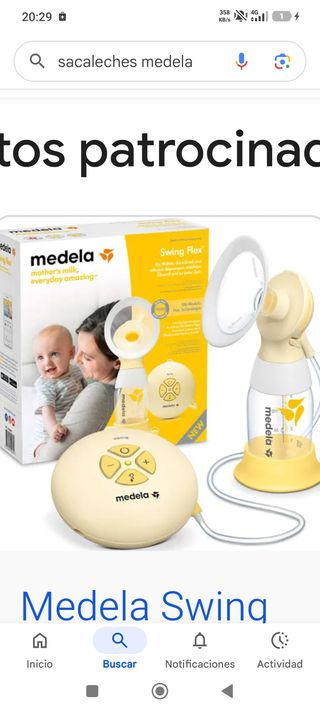 Sacaleches Medela Swing Flex