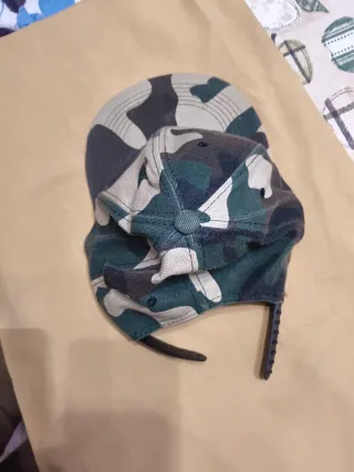 Gorra deportiva camuflaje talla 58cm