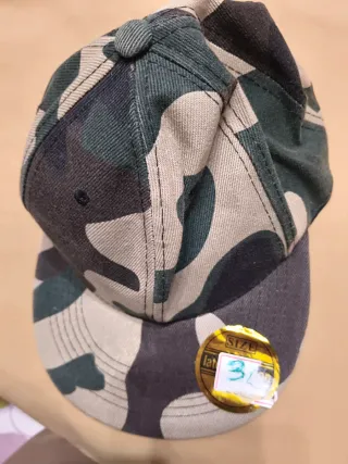 Gorra deportiva camuflaje talla 58cm