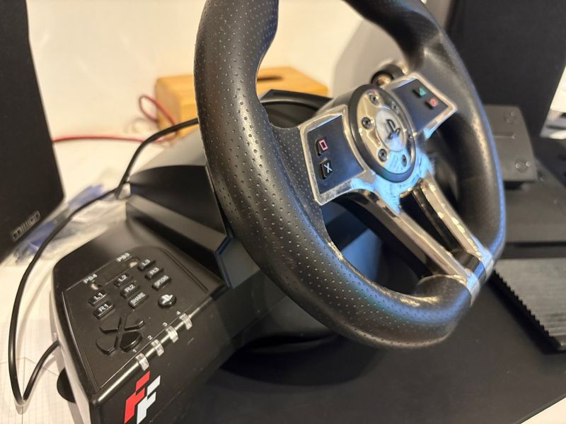 Volante Playstation/PC con Pedales y Palanca afbeelding 2
