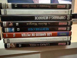 Lote 8 DVDs Películas Españolas