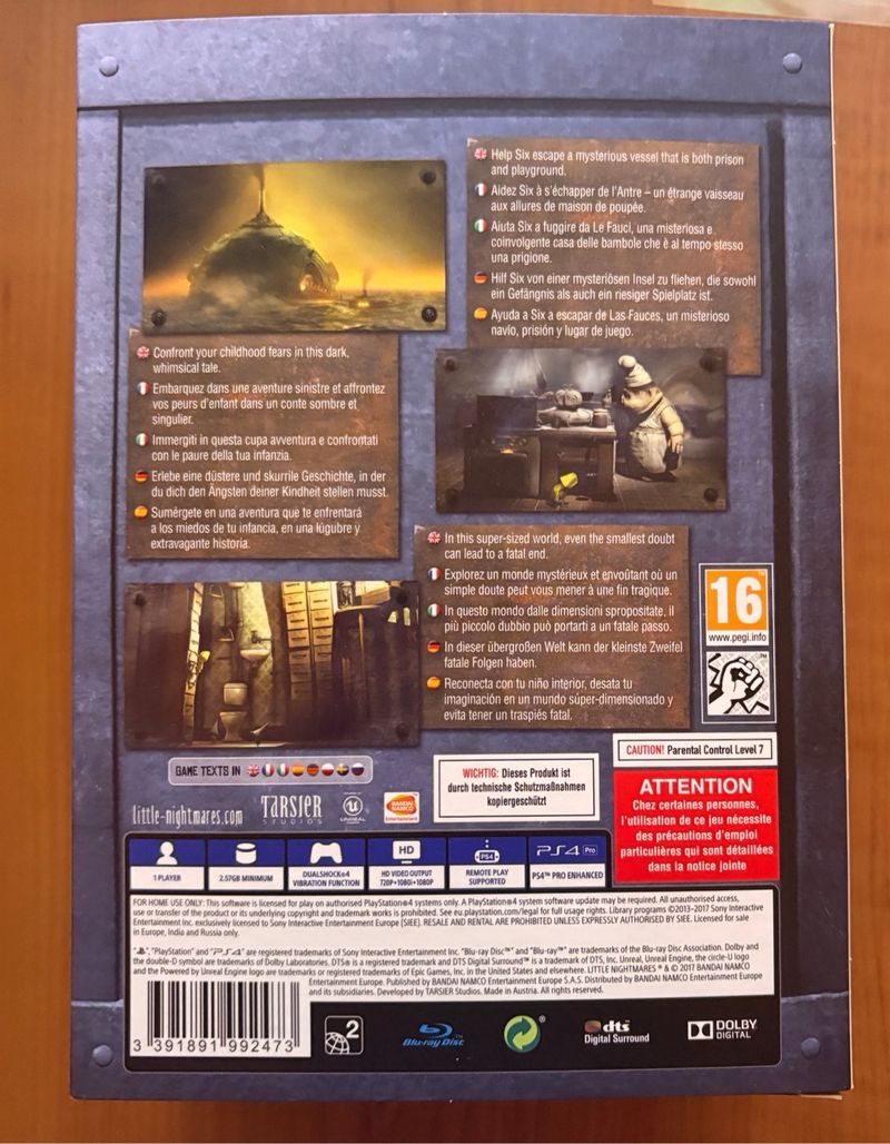Pack Little Nightmares 1 y 3 PS4/PS5 afbeelding 5