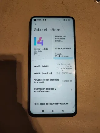 Xiaomi Mi 10T Pro no carga
