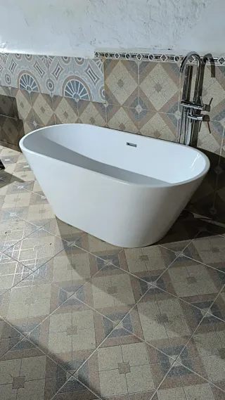 Bañera de lujo grande + ducha Precio negociable