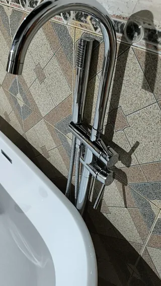 Bañera de lujo grande + ducha Precio negociable