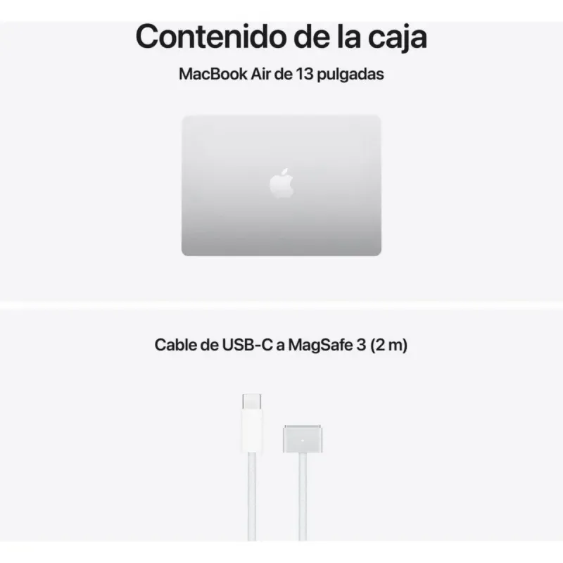 MacBook Air 13 M5 16GB 512GB 8-Core GPU Plata afbeelding 4