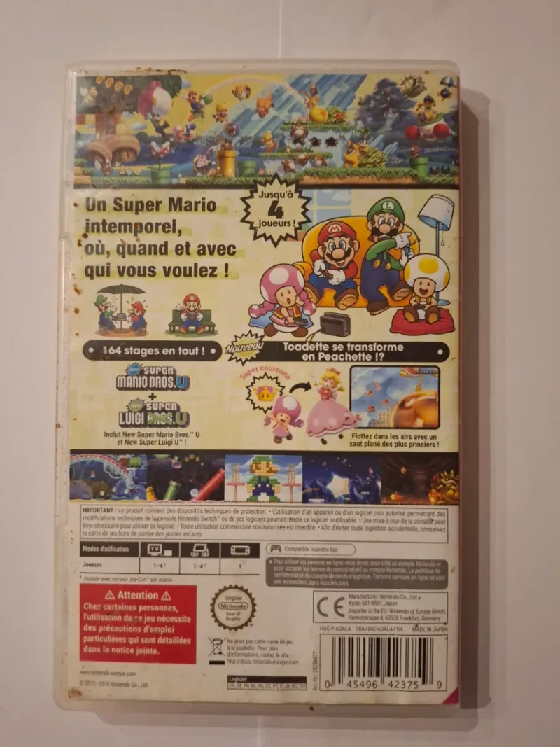 Super Mario Bros U Deluxe Nintendo Switch afbeelding 2