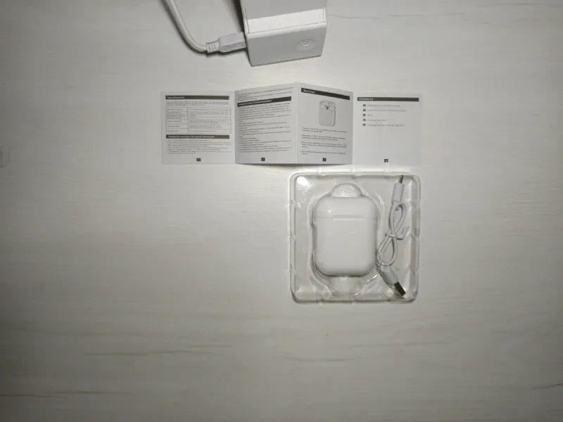 Cascos i12 Bluetooth Inalámbricos + Cable afbeelding 2